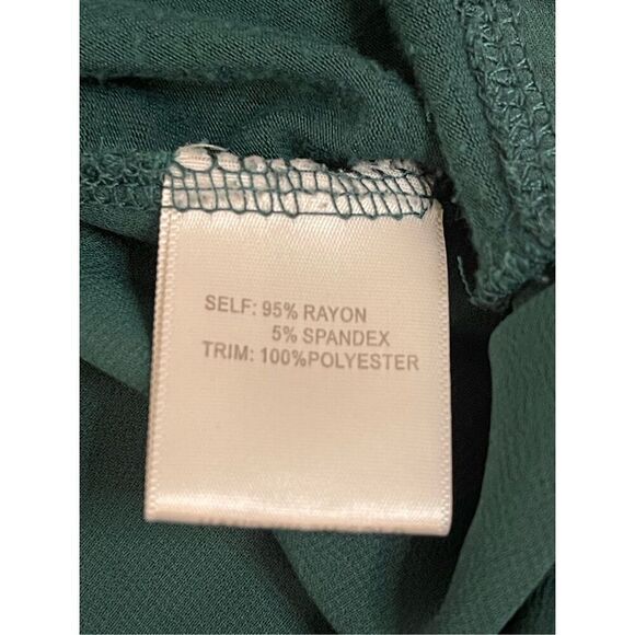 Rose + Olive women’s bundle lot blouse size 2X green and blue - Picture 8 of 13